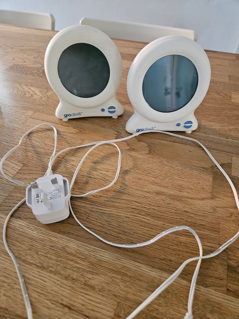 image for 2 x Free GroClocks- need power supplies