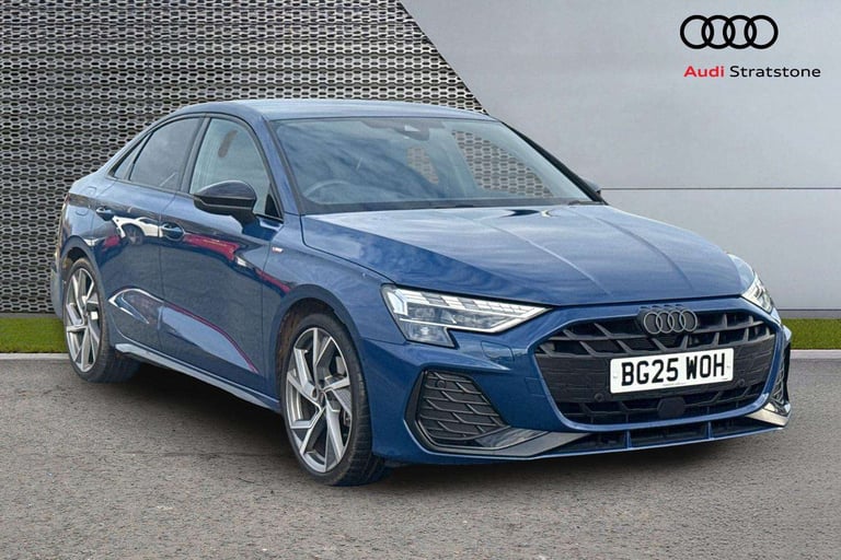 image for  Audi A3 35 TFSI Black Edition 4dr S Tronic [Tech Pack] Saloon Petrol Automatic