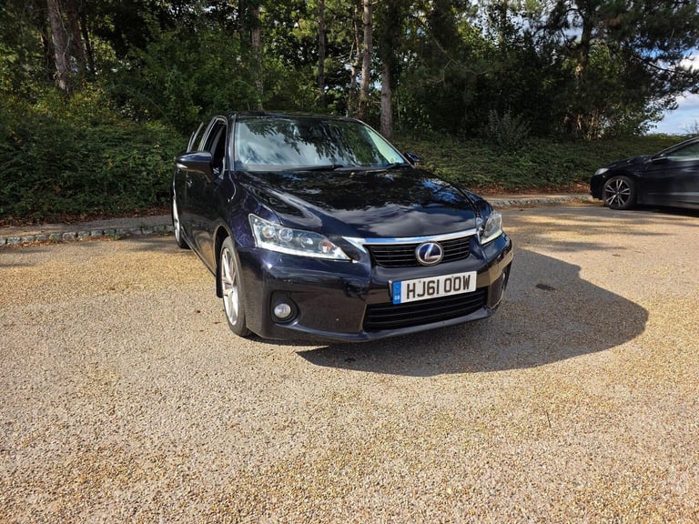 LEXUS CT 1.8 200H SE-L CVT EURO 5 SS 5DR 2011 Hybrid Automatic in Black