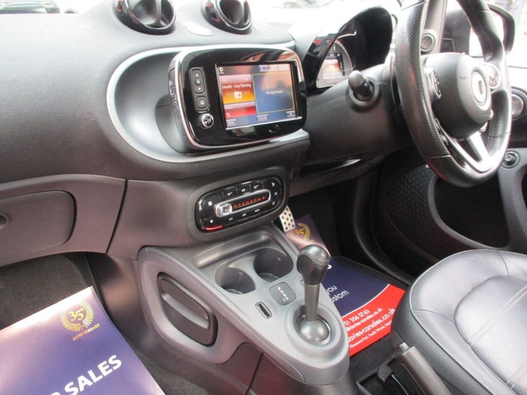 2016 smart fortwo 0.9 Turbo Black Edition 2dr Auto COUPE PETROL Automatic