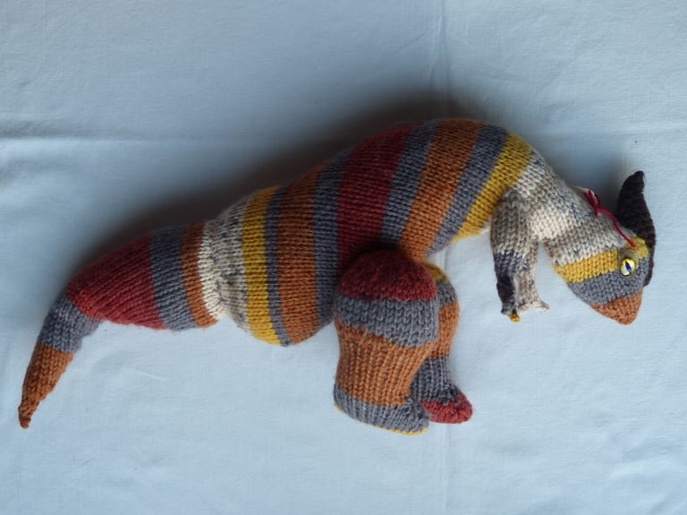 NEW Hand-Knitted Dinosaur Stuffed Soft Plush Toy 50cm / 20in