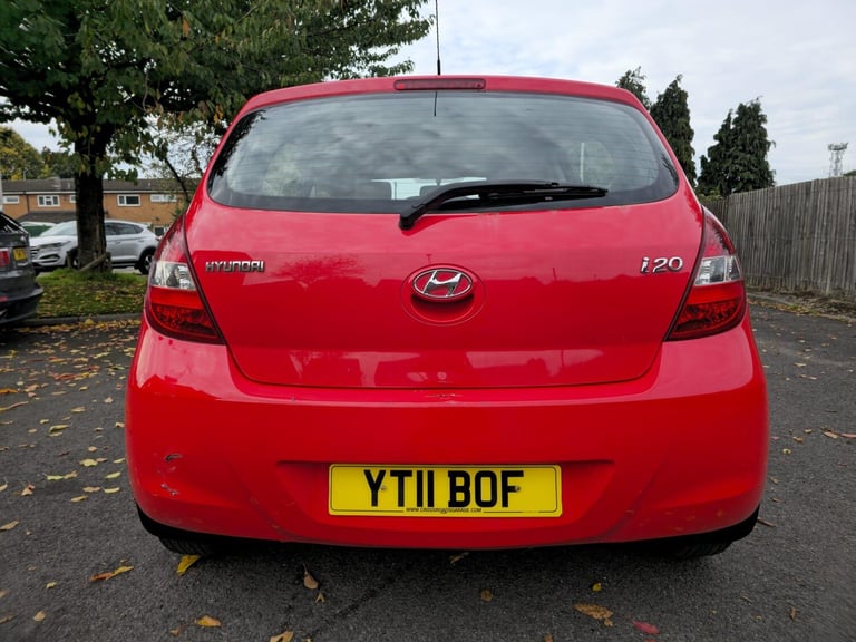 2011 Hyundai i20 1.2 Comfort 5dr HATCHBACK PETROL Manual