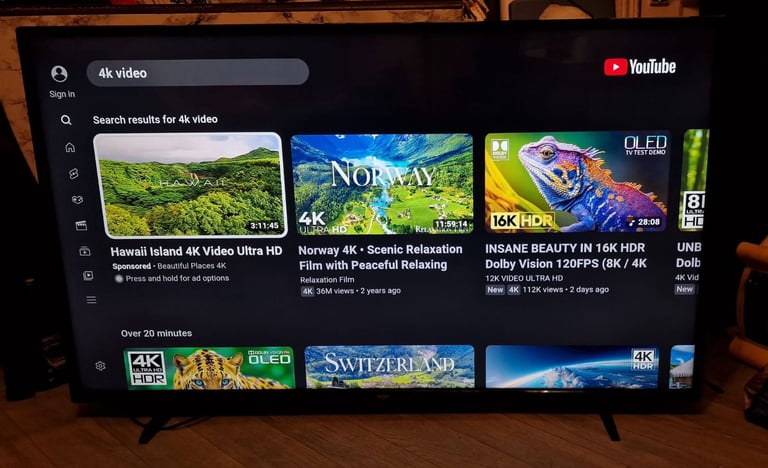 Smart TV five tv 50 inch GOOD WORKING 