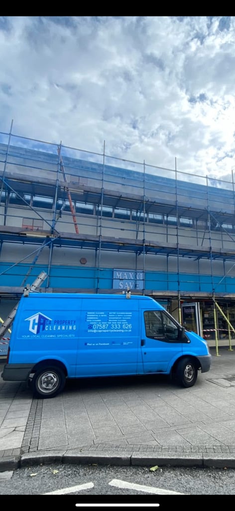 Ford transit with full exterior cleaning set up CHEAP