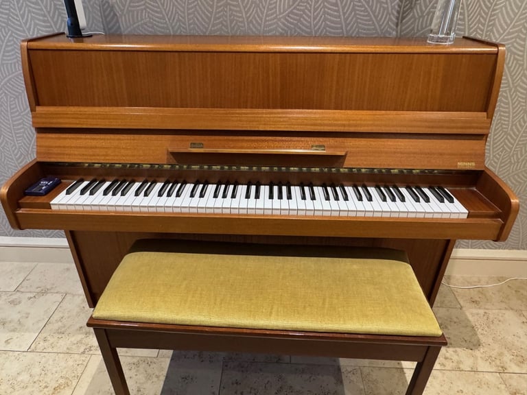Steinmann Upright Piano in good condition with matching Double Piano Stool