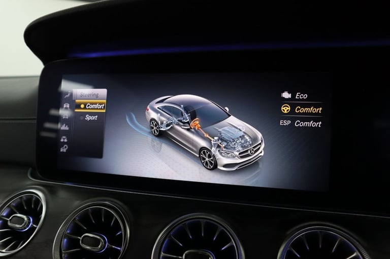 2019 19 MERCEDES-BENZ E-CLASS 2.0 E220D AMG LINE (PREMIUM) COUPE 2DR DIESEL G-TR
