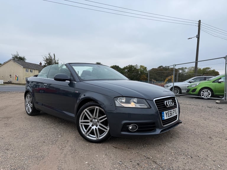 2011 Audi A3 1.6 TDI S Line 2dr CONVERTIBLE Diesel Manual