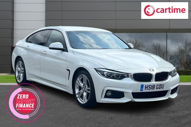 2018 18 BMW 4 SERIES GRAN COUPE 2.0 420I M SPORT HATCHBACK 5DR PETROL AUTO EURO 