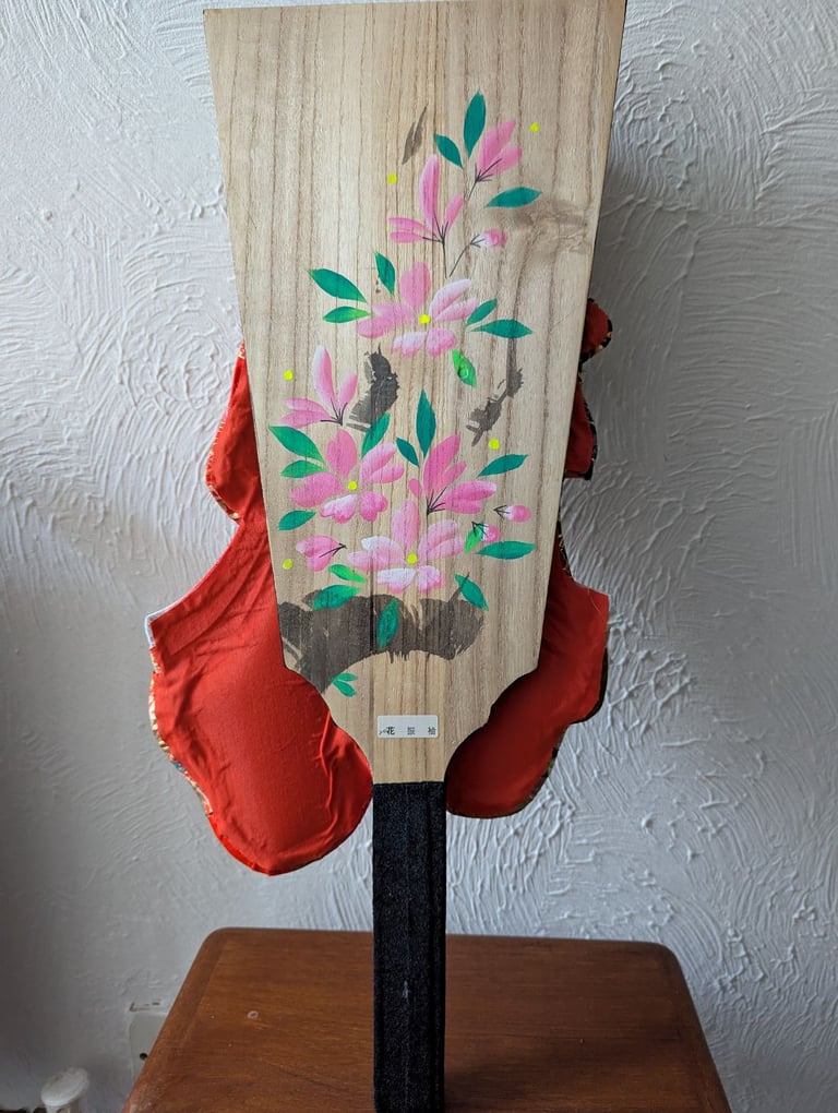 VINTAGE JAPANESE PADDLE DOLL 
