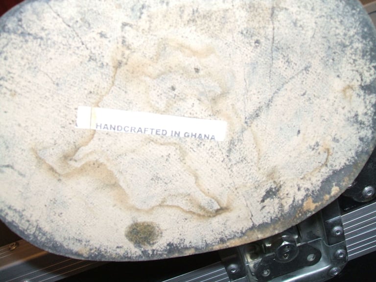 African Ghana wooden ornaments 