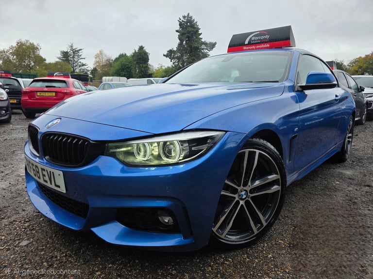 2018 BMW 4 Series 440i M Sport 2dr Auto [Professional Media] CONVERTIBLE Petrol Automatic