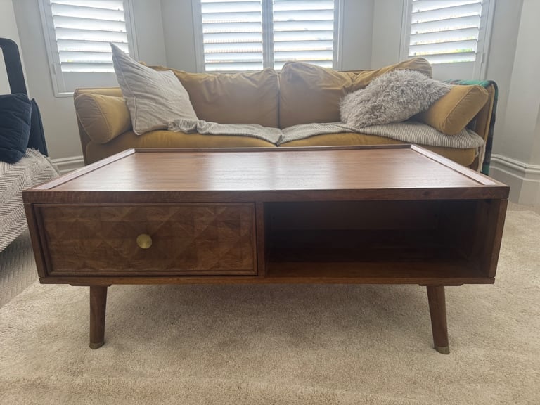 image for Next walnut coffee table