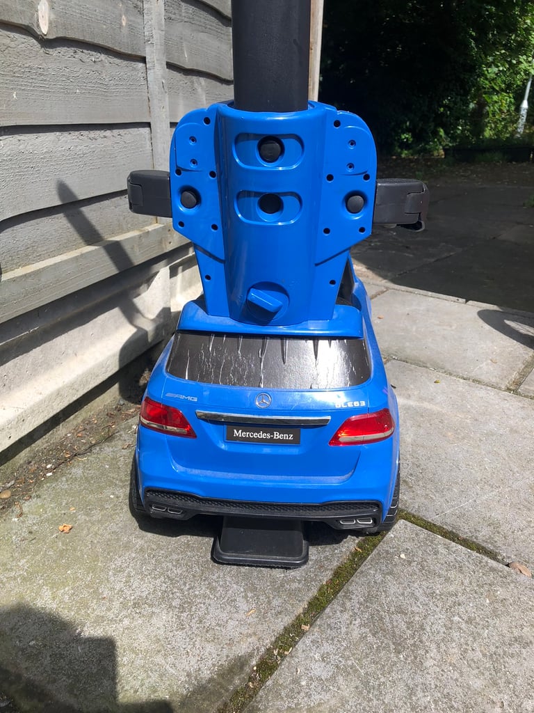 Kids ride/push along Mercedes.