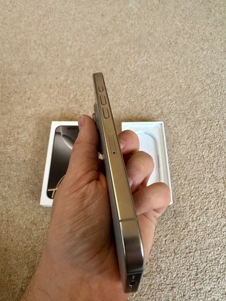 iPhone 16 Pro - Natural Titanium - 256GB - Great Condition