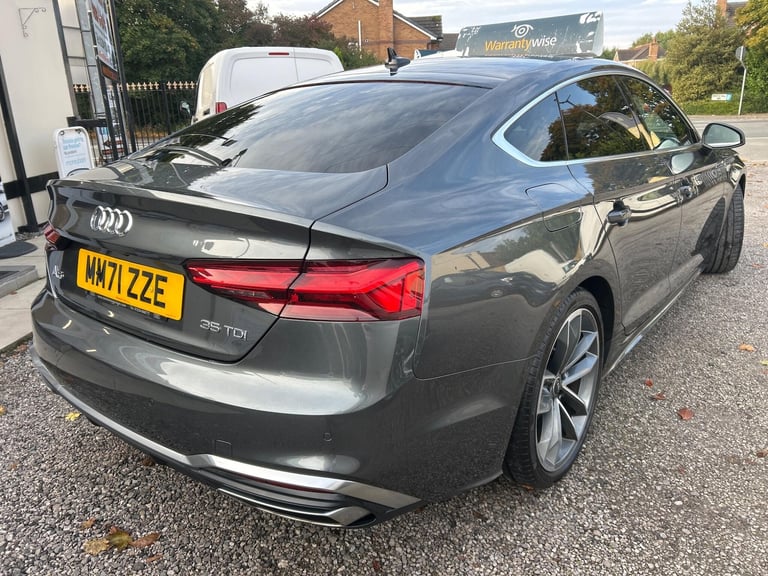 2022 Audi A5 2.0 TDI 35 S line Sportback S Tronic Euro 6 (s/s) 5dr HATCHBACK Diesel Automatic