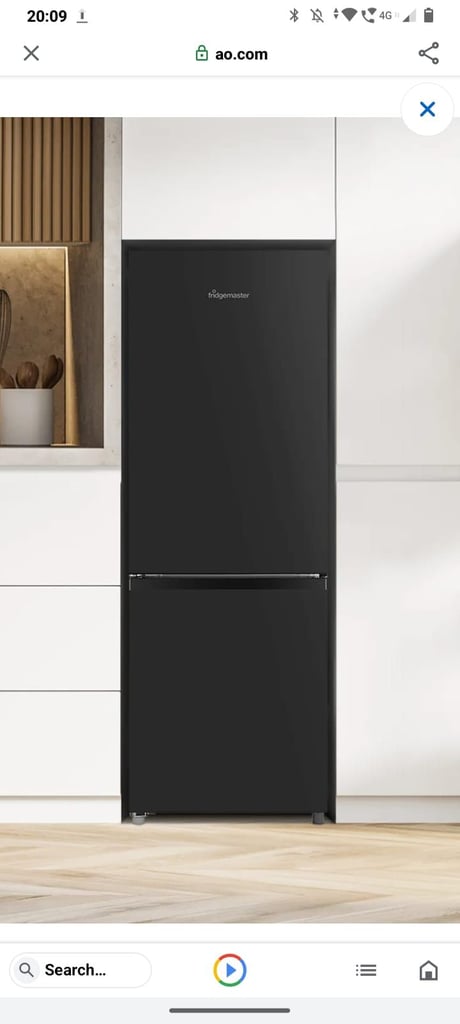 image for Fridgemaster fridge freezer for sale