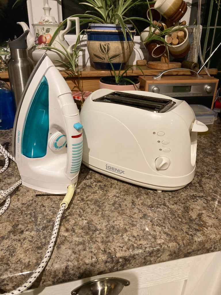 FREE Toaster and iron 