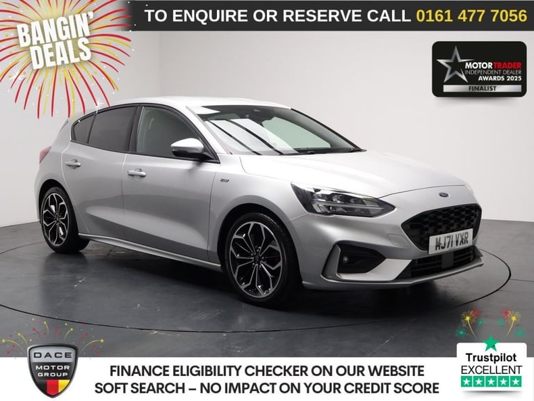 2021 Ford Focus 1.0T EcoBoost ST-Line X Edition Hatchback 5dr Petrol Manual Euro 6 (s/s) (1 Hatch...