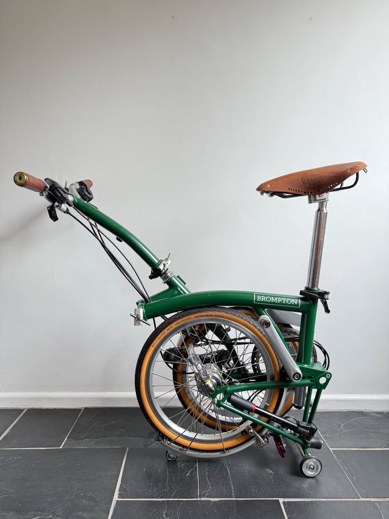 Brompton Folding Bike - Green - ML6