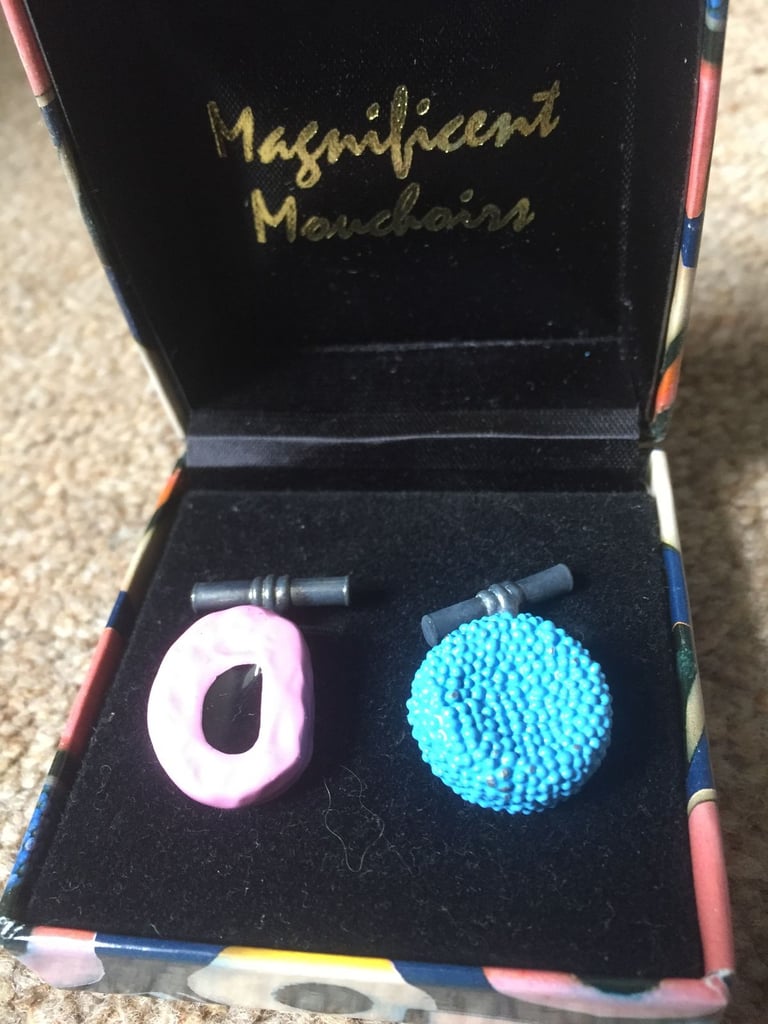 Four brand new novelty cufflink sets EACH SET is