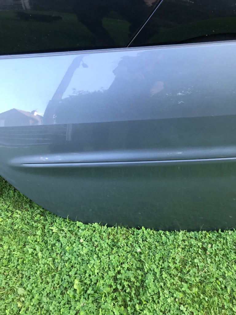 Smart Fortwo 450 RH / Drivers door panel - grey metallic - from a '55' reg car
