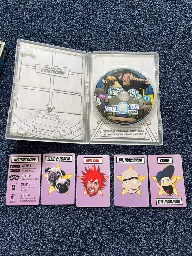 Dan TDM Book and DVD