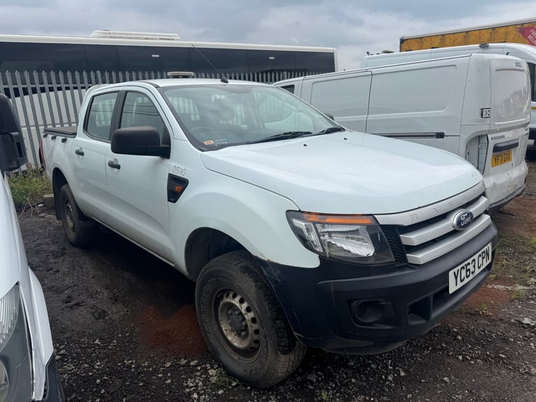 2013/63 FORD RANGER 4X4 LOW MILES SPARES OR REPAIRS PRICE PLUS VAT