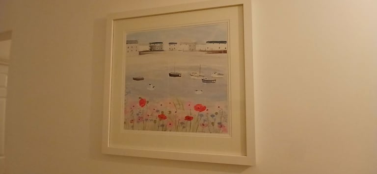 image for Whistlefish large print with white frame 