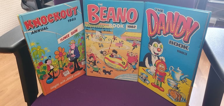 image for The Beano Annual, Dandy Annual, Knockout annual, 