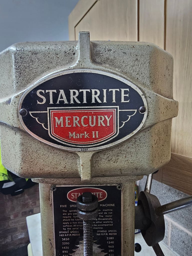 Startrite Mercury Mark 2 Bench Piller Drill