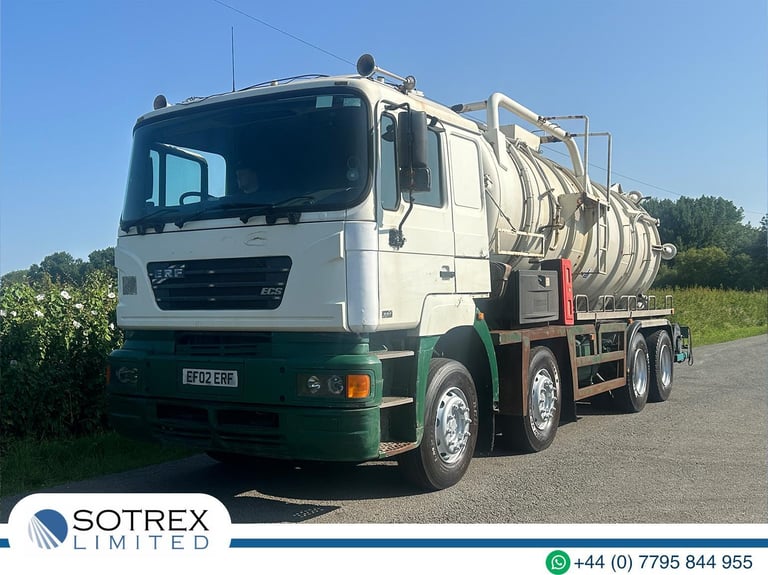 ERF ECS 11.35 8 X 4 Vacuum Tanker