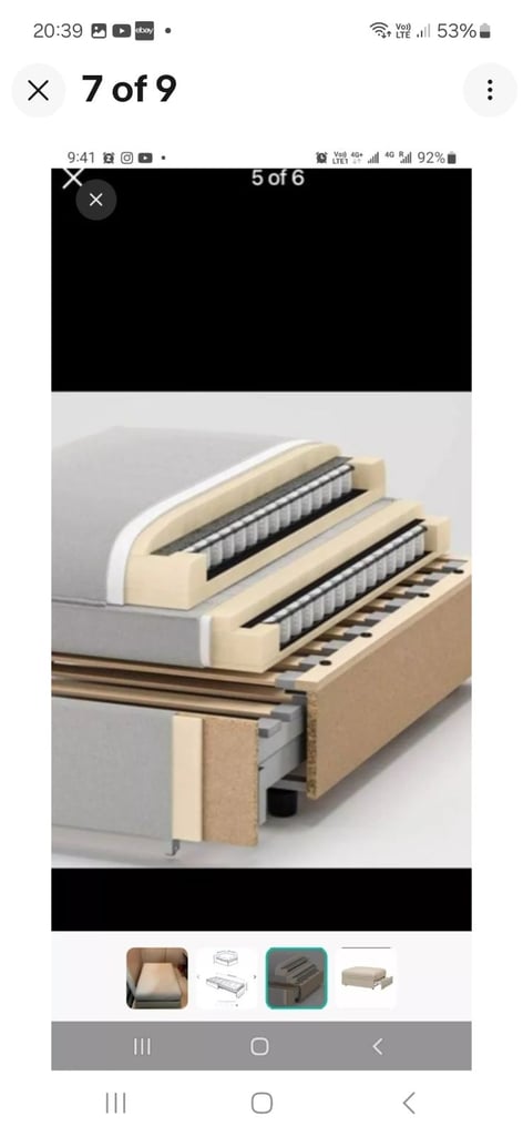 Ikea Vallentuna Sofa Bed