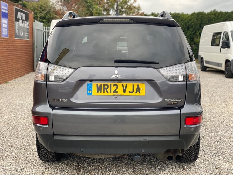 2012 Mitsubishi Outlander 2.2 DI-D GX4 4WD Euro 5 5dr ESTATE Diesel Manual