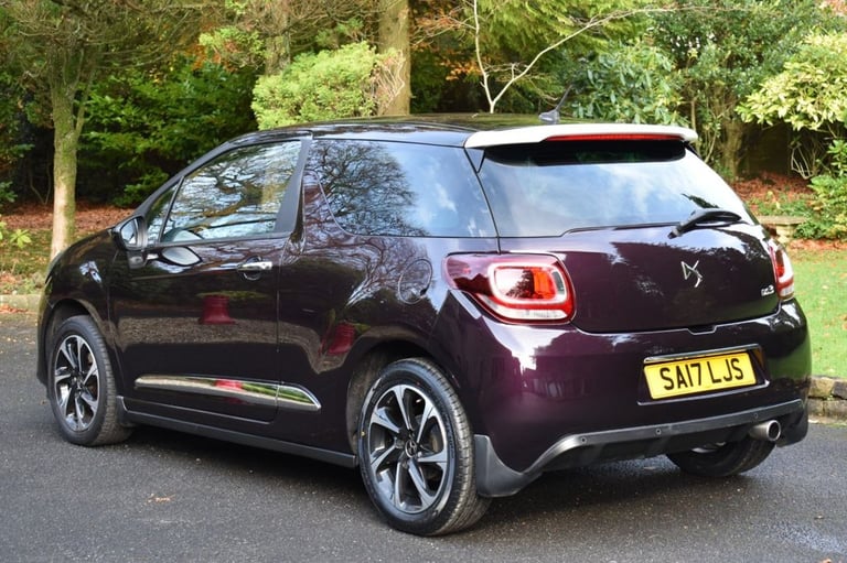 2017 DS Automobiles DS 3 1.2 PureTech 82 Elegance 3dr HATCHBACK PETROL Manual