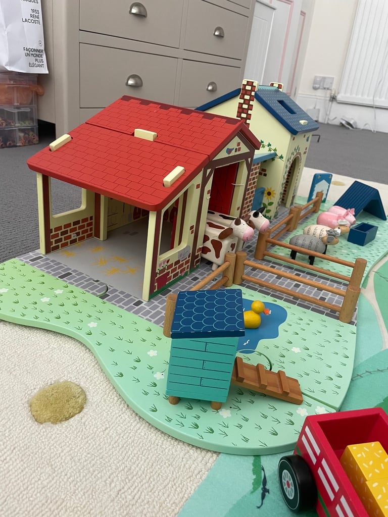 Wooden Toy Farm (from the Great Little Trading Company)