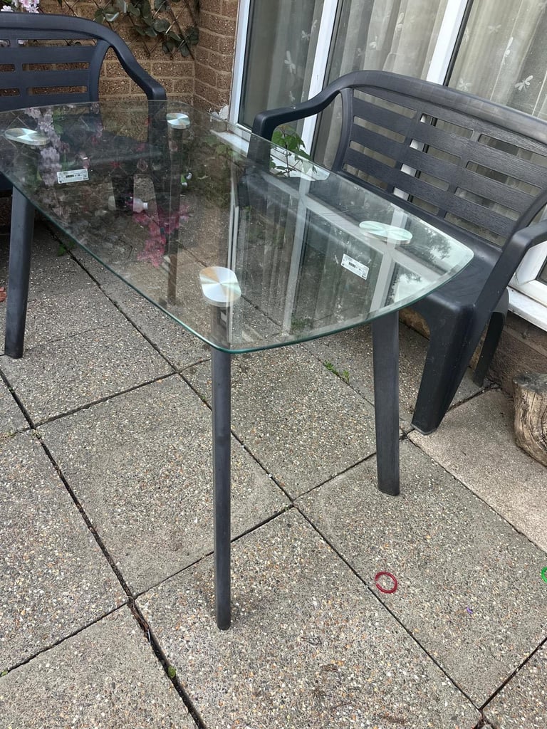 glass table