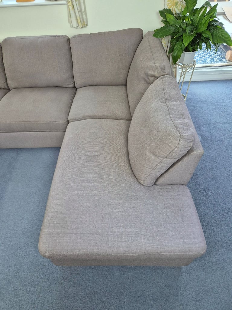 John Lewis Cooper Chaise End Corner Sofa in Grey RRP £1650 *FREE LOCAL DELIVERY*
