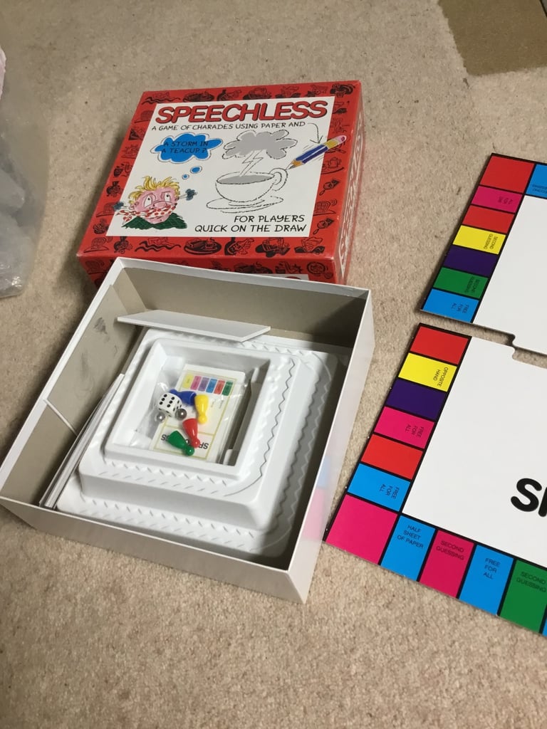 4 x Board Games - Cadoo , Speechless , Trivial Pursuits ,Quotations 