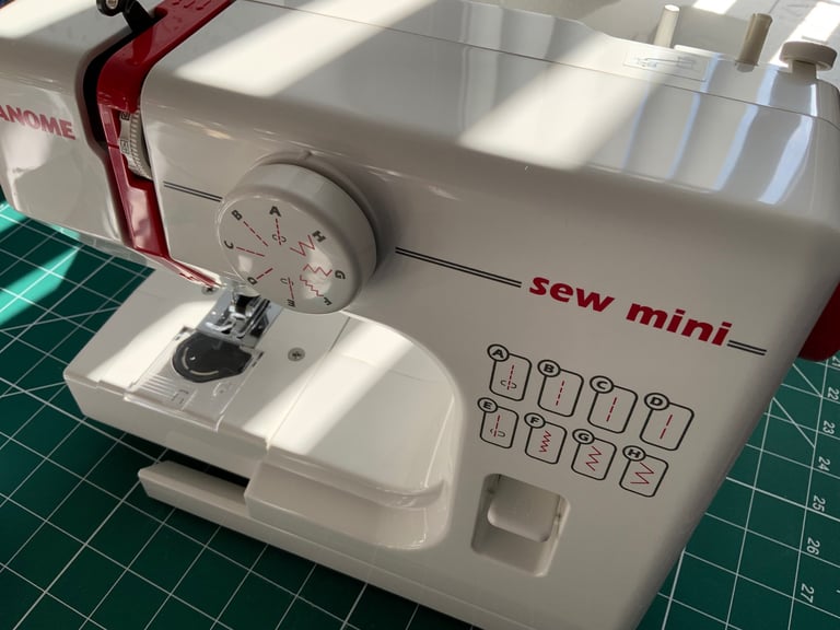 Janome mini sewing machine