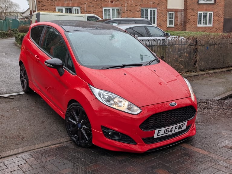 2014 Ford Fiesta 1.0 EcoBoost 140 Zetec S Red 3dr HATCHBACK Petrol Manual