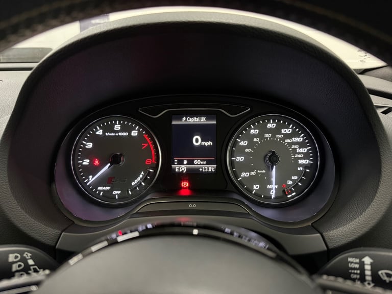 2015 65 AUDI S3 2.0 TFSI QUATTRO NAV 300BHP 4WD 3 DOOR HATCHBACK WHITE EURO 6