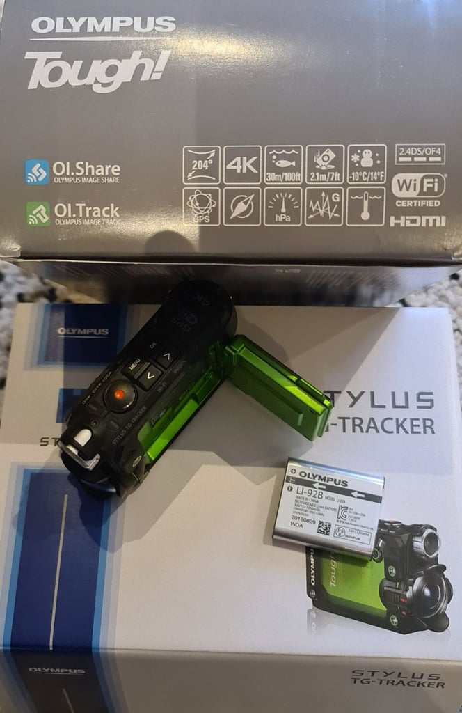 Olympus TG Tracker 4k camera