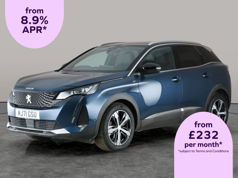 image for 2021 Peugeot 3008 1.2 PureTech GT 5dr HATCHBACK PETROL Manual