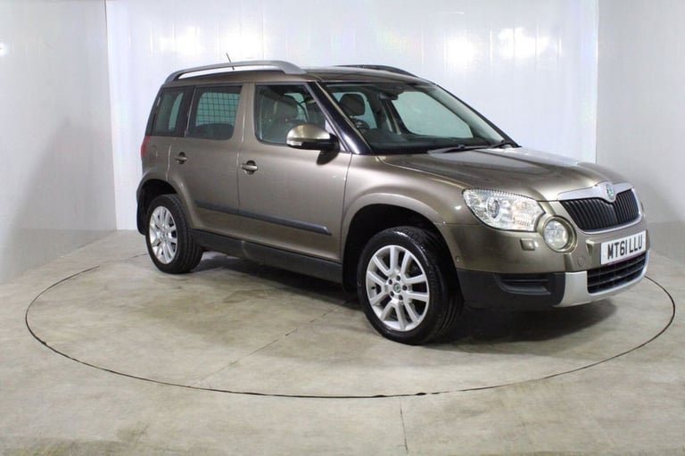 2012 61 SKODA YETI 2.0 TDI ELEGANCE SUV 5DR DIESEL DSG 4WD EURO 5 (140 PS) DIESE