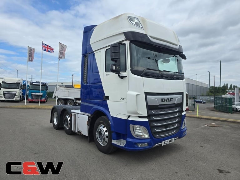2021 (21) DAF FTG XF530 6X2 Tractor Unit - 491,000KMS