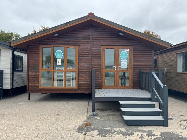 image for 2 Bed Twin Lodge - DG, CH, Utility, Bath - Offsite Sale for Private Land, Farms