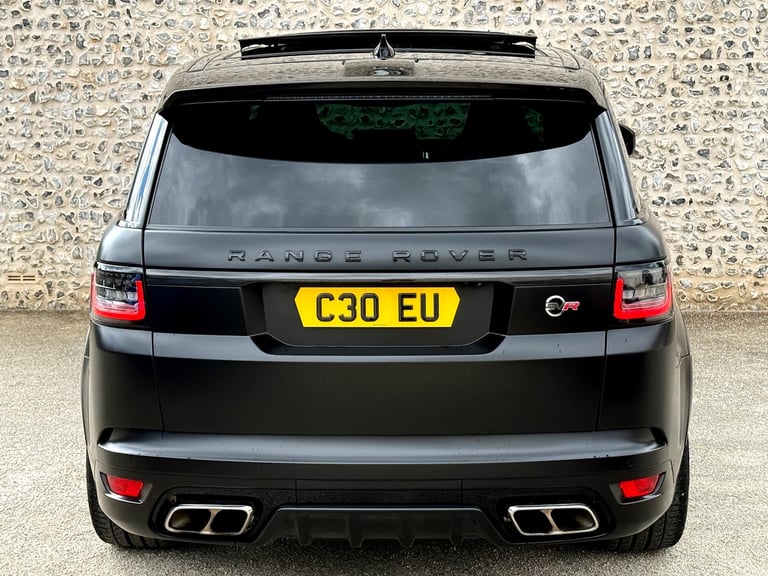 LEFT HAND DRIVE 2018 RANGE ROVER SPORT 5.0 SVR [CARBON] ONLY 12k MILES! | LHD