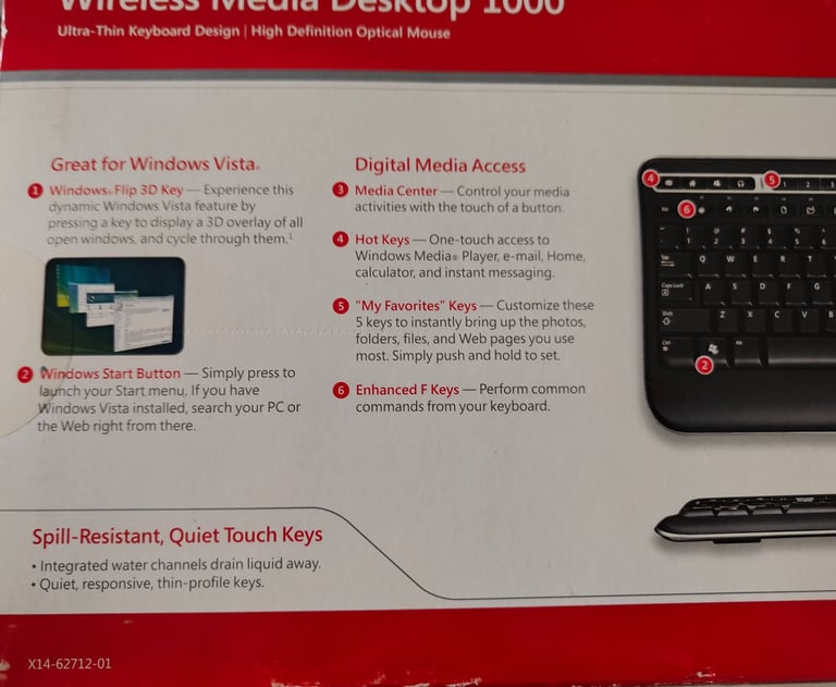 Microsoft wireless Keyboard & Mouse 