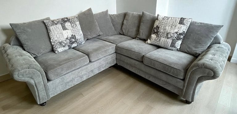 image for Grey corner sofa