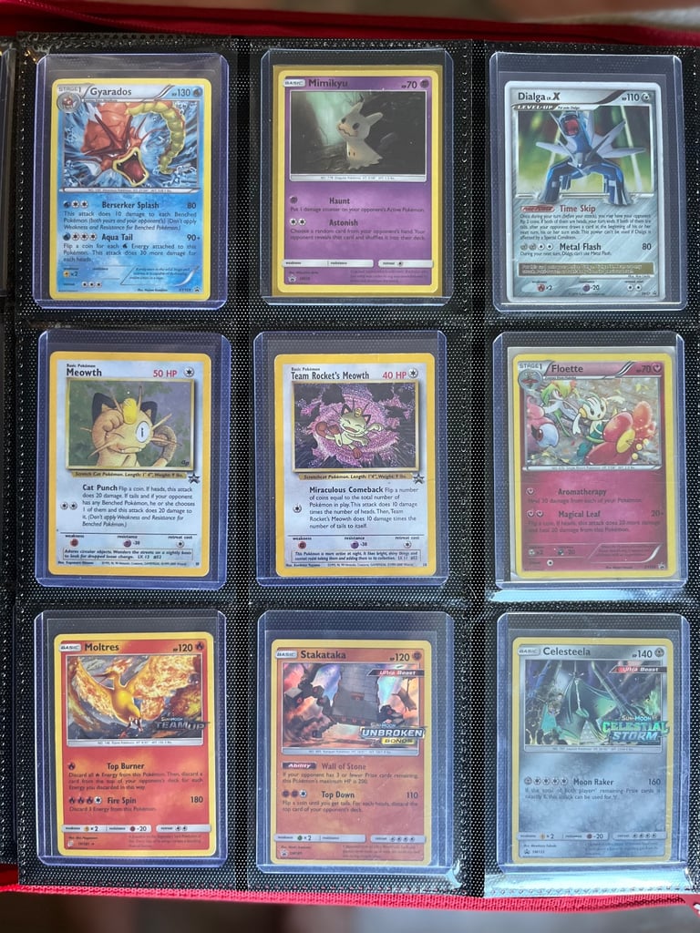 Pokemon TCG Cards Binder Collection - NM condition